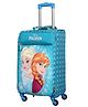 Novex Disney Kids Frozen Soft Sided Kids Trolley Bag with 4 Wheel - Turquoise 22 Inch