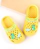 Cute Walk by Babyhug Clogs With Dino Applique - Yellow