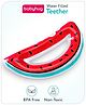 Babyhug Water Filled PVC Water Melon Shape Teether- Red