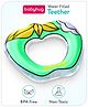 Babyhug Water Filled PVC Apple Shape Teether- Yellow & Green