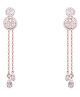 Touch925 Circlet Symphony Silver Necklace Set For Women And Girls - Rosegold