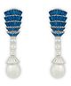 Touch925 Symphony Radiant Dangler For Women And Girls - White