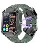 WatchOut WearPods Smartwatch with Wireless Earbuds - Green