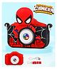 Fiddlerz Kids Camera for Girls HD 1080P 2.0 Screen Digital Camera for Kids Selfie Video Cam with Inbuilt Games Toy with USB & Silicone Cover (Spidy Design)