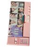 Vworld  Hub BTS Printed Jumbo Dual Space Pencil Box Pencil Case (Pink) (Random colour)