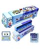 Vworld School Bus Pencil Box Boys - Compass Box with Wheel(Random colour)