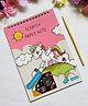 Vworld Cartoon Printed Scratch Art Book with Wooden Stylus for Kids Girls or Boys of All Age Group (Pack of 1)(random colour)