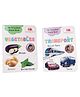 Board Books my preschool learning and ed (Pack Of 2)|Attractive Pictures,Vibrant Colours|Specially for kids