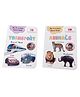 Board Books my preschool learning and ed (Pack Of 2)|Attractive Pictures,Vibrant Colours Specially for kids
