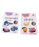 Board Books my preschool learning and ed (Pack Of 2)|Attractive Pictures,Vibrant Colours|Specially for kids