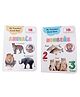 Board Books my preschool learning and ed (Pack Of 2)|Attractive Pictures,Vibrant Colours|Specially for kids