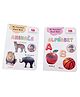 Board Books my preschool learning and ed (Pack Of 2)|Attractive Pictures,Vibrant Colours|Specially for kids