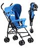 Lightweight & Compact Tour Infant Travel Stroller with Compact Fold - Blue| Compact Umbrella Fold| Rear Wheels with Brake| Front Swivel Wheels with Lock