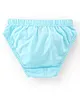 Babyhug 100% Cotton Panties With Floral Print Pack Of 3 - Blue & Pink