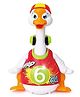 AKN TOYS New Duck Dancing Hip Hop Musical Goose with Interactive Function, Music and Lights Toy  (COLOR MAY VARY)