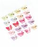 Pine Kids Bow & Butterfly Clips Pack of 20 - Multicolor