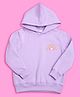 NUSYL Full Sleeves  Rainbow Printed Sweatshirt - Lilac