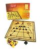 Kidz Valle Wooden Goats & Tigers Board Game - Multicolor
