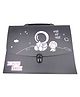AKN TOYS Space Theme 12 Pocket Expanding File Folder with Color Labels Waterproof Document Folder  (Colour and Design May Vary)