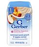 Gerber Cereal for Baby, Powerblend, Probiotic Oatmeal Lentil, Peach and Apple-227 g