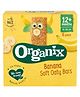 Organix Soft Oaty Bars, Banana (12m+) - 180 g (6x30 g)