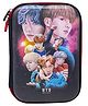 Parteet Cute Designer Premium Stylish Multipurpose BTS Pencil Pouch Pencil Case Large Capacity Hardtop EVA Pouch Organizer for Girls and Boys & Women Big Pouch Pouch for Kids BTS Pouch for Kids- Black