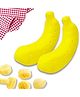 Parteet Kitchenware Plastic Banana Storage Plastic Case Cover and Plastic Container Pack of 2- Multicolor
