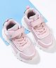 Cute Walk by Babyhug Sneakers With Velcro Closure & Logo Print - Pink
