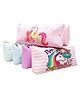 Parteet Silicon Pencil Pouch for Kids to Carry Stationery Items (6pc)
