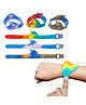 Parteet Pop It Fidget Toys Unicorn Rainbow Bracelet Wrist Band (Pack of 6, Multicolor)