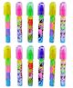 Parteet Stacking Pen Type Erasers for kids for Birthday Party Return Gifts Non-Toxic Eraser (Pack of 12 Multicolor)