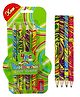 Parteet Rainbow Pencils Colour for Kids with Sharpener 4Pc -Multicolor