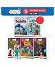 Oswaal  Lil Legends Fairy Tales Thumbelina Wizard Of Oz Princess Pea Sleeping Beauty Beauty & The Beast (Set Of 5 Books) - English