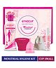 GynoCup Premium Menstrual Cup Hygiene Kit With 100 ml Intimate Wash -  Small Size