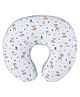 Haus & Kinder 100% Cotton Baby Feeding Nursing Pillow Whimsical Woodland - Brown(Print May Vary)