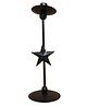 Nordic Christmas Decorations MADALINA iron candle stand with star stick