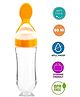 NeonateCare  Infant Baby Squeezy Silicone Food Feeder Yellow - 90 ml - Yellow