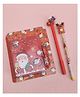 TERA 13 Santaclaus Diary with Pen Random Colour 3 Items -Set of 1