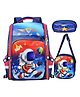 FunBlast Cartoon Themed School Backpack with Lunch Bag - Pack of 1 Random Design