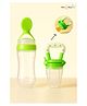 NeonateCare Fruit And Food Nibbler & Spoon Feeder pack of 2 ( 1 spoon feeder - 1 fruit feeder) - Green