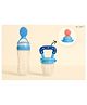 NeonateCare Fruit And Food Nibbler & Spoon Feeder pack of 2 (1 spoon feeder Blue - 1 fruit feeder Blue)