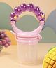 NeonateCare Silicone Fruit And Food Nibbler- (Pink Ring Nibbler)
