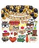 Wobbox Happy Birthday Props Happy Birthday Banne Harry Potter Theme Decoration Items Multi Color -Pack Of 50
