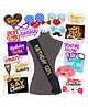 Wobbox Happy Birthday Props Happy Birthday Sash Happy Birthday Decoration Items Pink -Pack Of 27