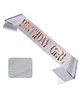 Wobbox Happy Birthday Sash Birthday Girl Sash Birthday Decoration Items Silver-Pack Of 1