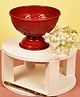 Manor House Aluminium Red Metal Bowl