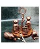 Manor House Pineapple Decorative Mukhwas Supari Set- Copper Finish