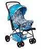 Mee Mee Baby Stroller Pram 3 Position Seating Reversible Handle Fully Rotating Wheels for Newborn Baby Kids, 0-3 Years, Light Blue