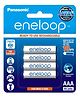Panasonic Eneloop Ready to Use Rechargeable AAA Batteries 1.2 V- Pack of 4