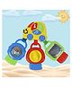 Kipa My Wagon Musical Rattle With Multisensory Activity Car Key Toy Set for Kids - Multicolor